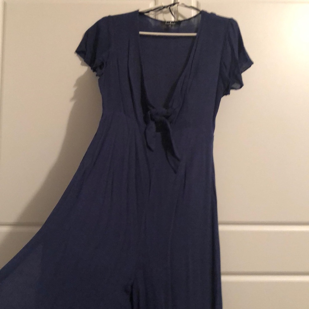 Lulus navy blue jump suit - Picture 4 of 6